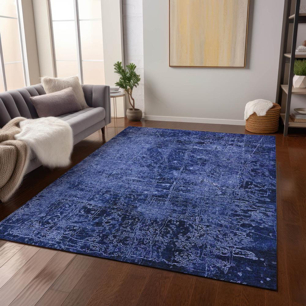 Chantille ACN559 Blue 2'6" x 3'10" Rug. Picture 7