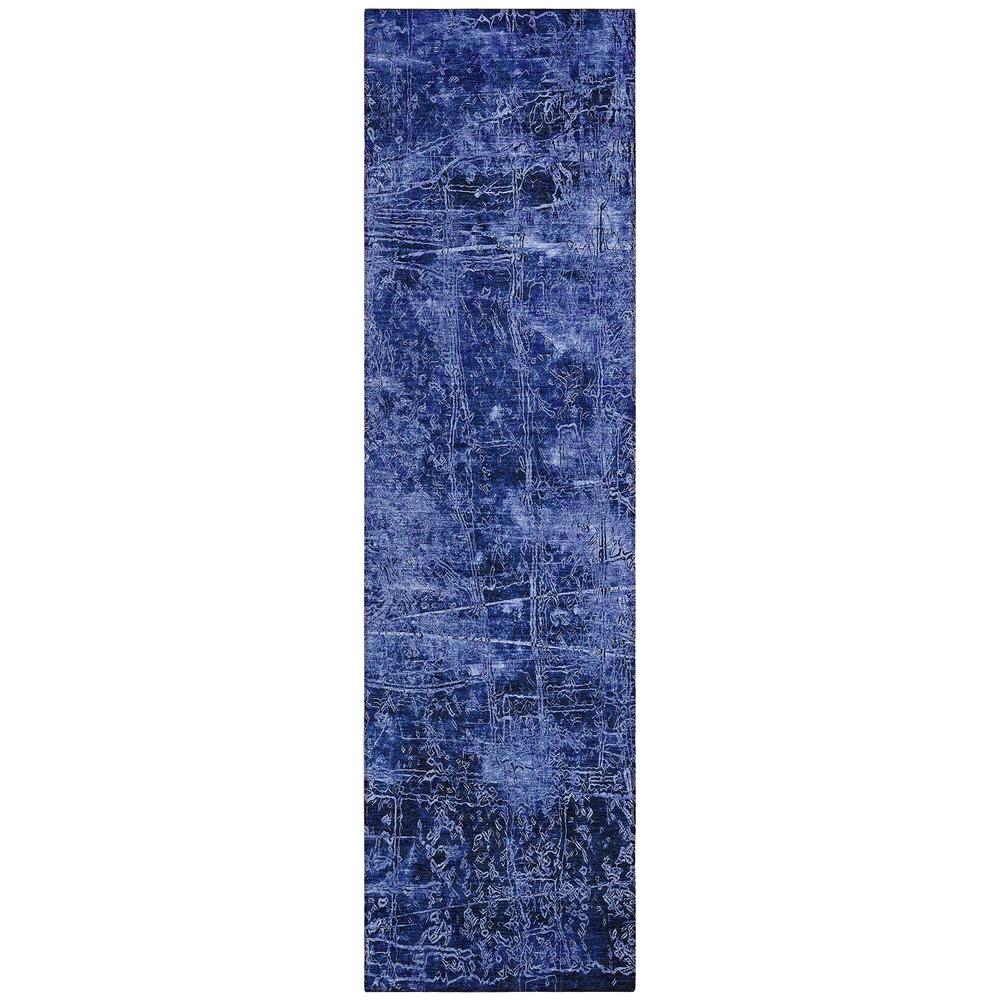 Chantille ACN559 Blue 2'3" x 7'6" Rug. Picture 1