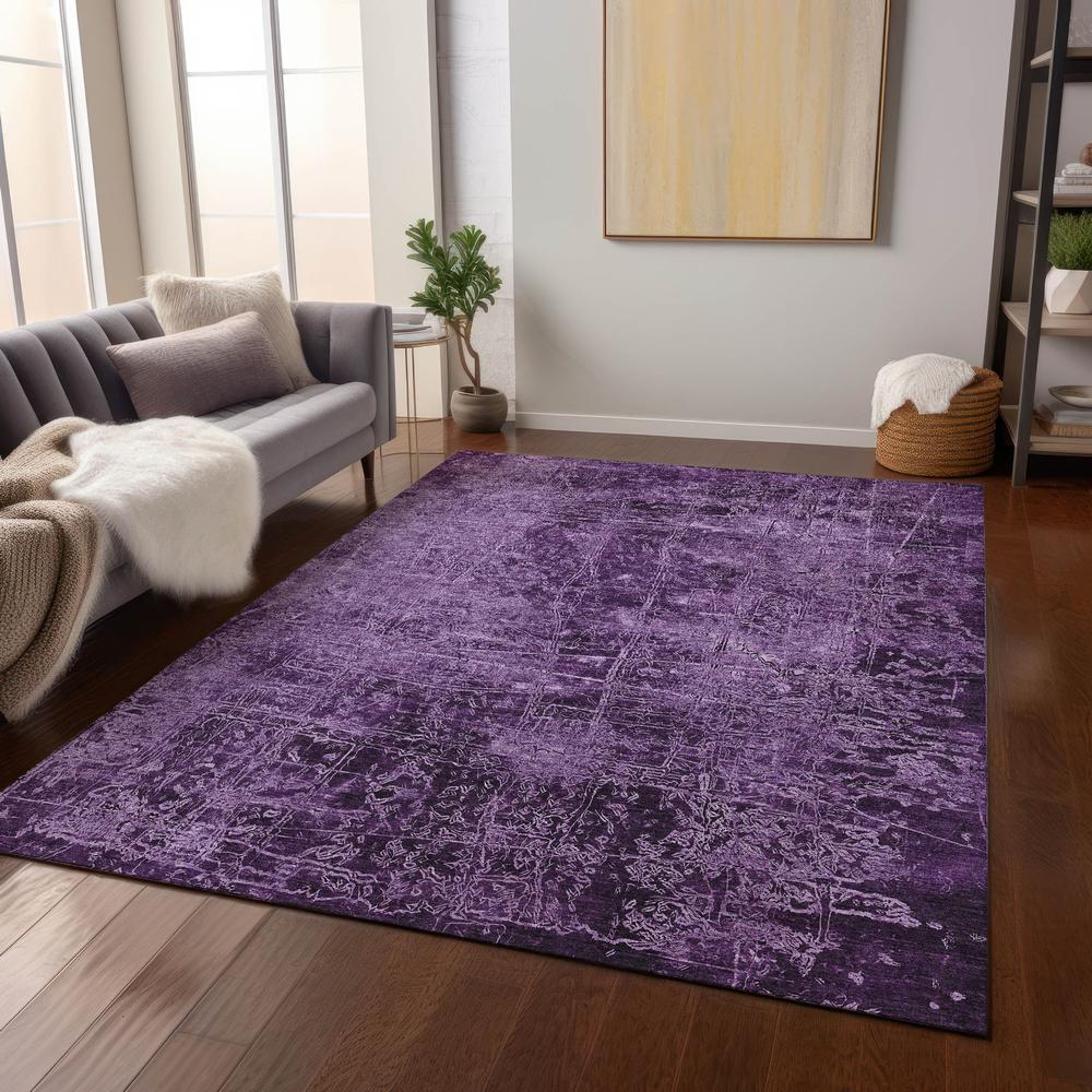 Chantille ACN559 Purple 2'6" x 3'10" Rug. Picture 7