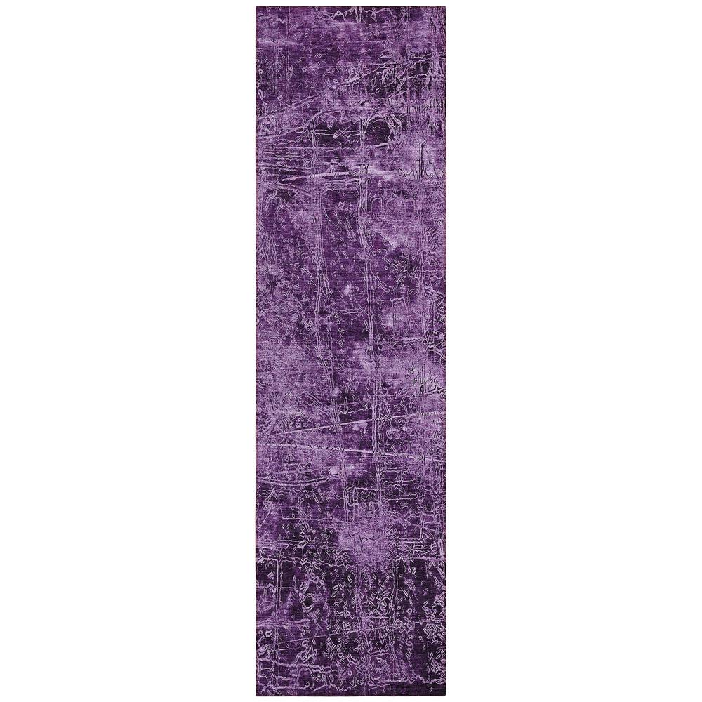Chantille ACN559 Purple 2'3" x 7'6" Rug. Picture 1