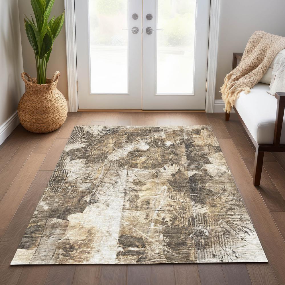 Chantille ACN560 Brown 2'6" x 3'10" Rug. Picture 7