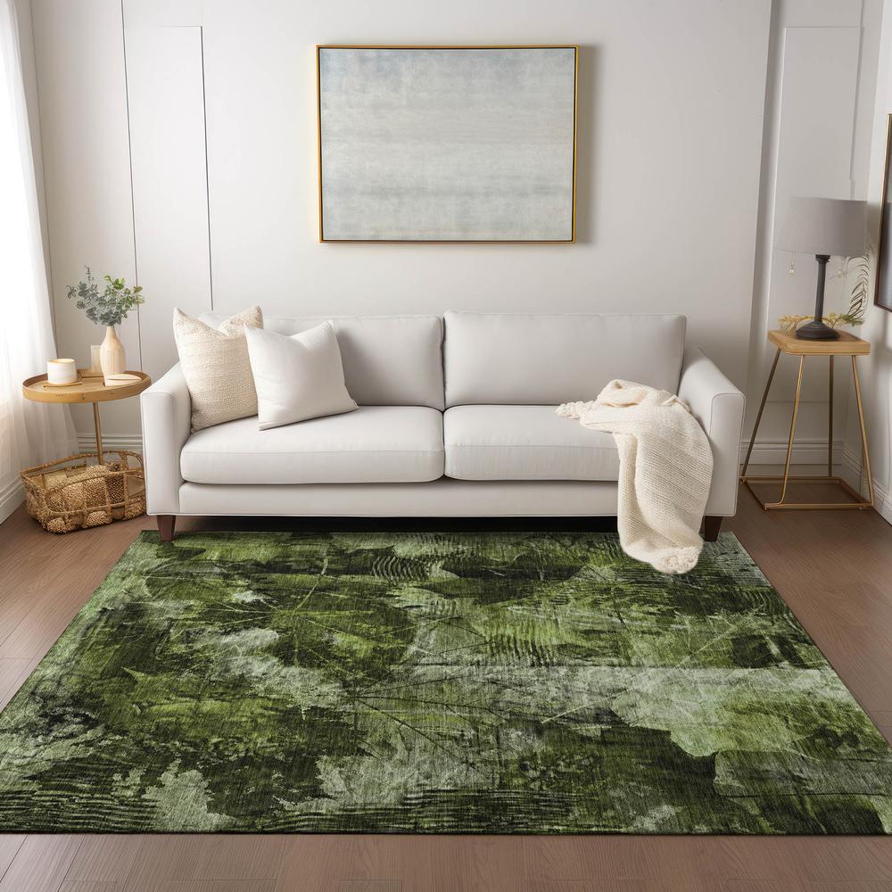 Chantille ACN560 Green 2'6" x 3'10" Rug. Picture 6
