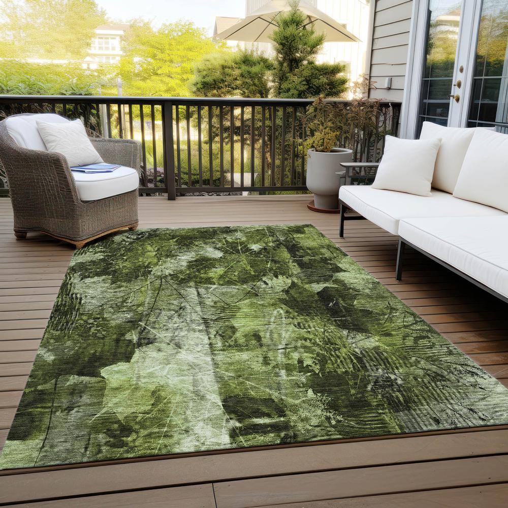 Chantille ACN560 Green 2'6" x 3'10" Rug. Picture 8
