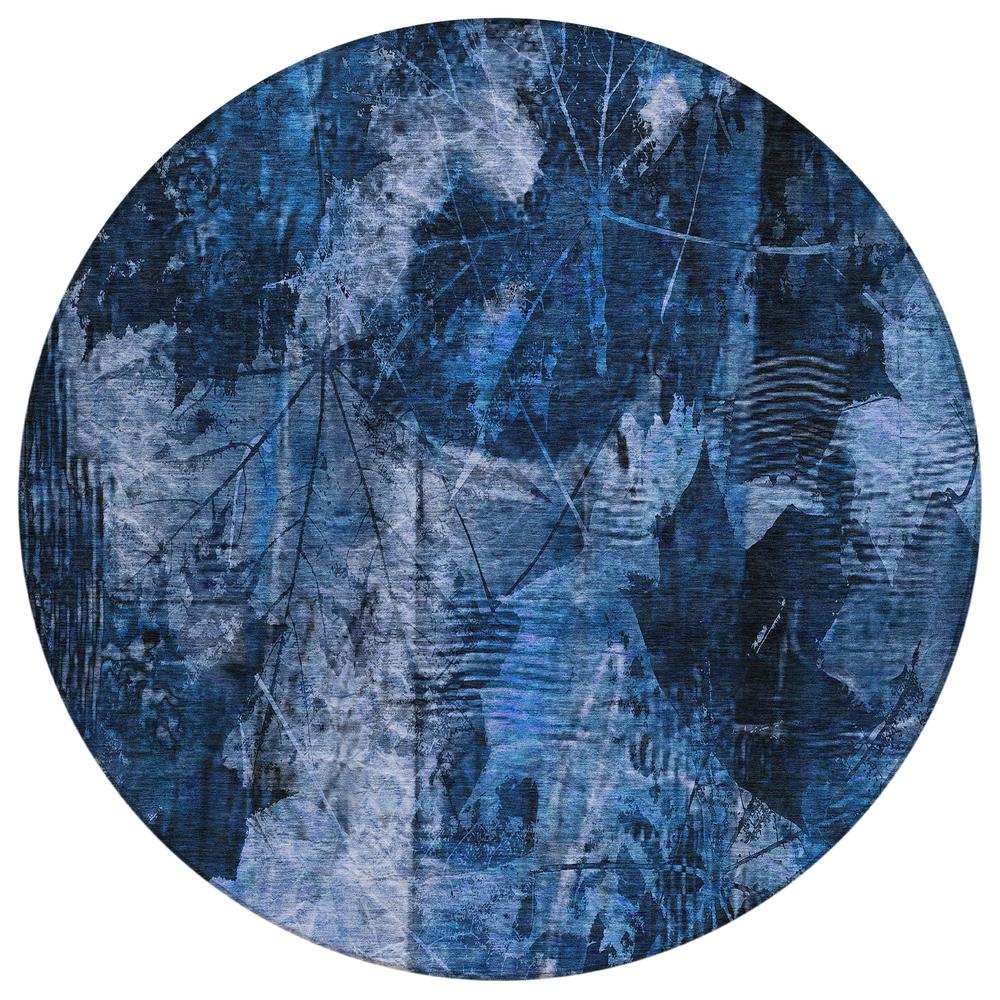Chantille ACN560 Blue 8' x 8' Rug. Picture 1