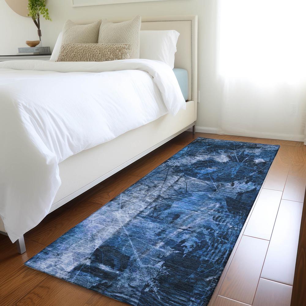 Chantille ACN560 Blue 2'3" x 7'6" Rug. Picture 6