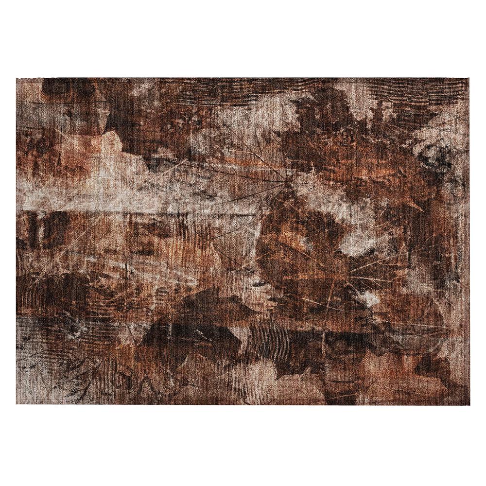 Chantille ACN560 Orange 1'8" x 2'6" Rug. Picture 1