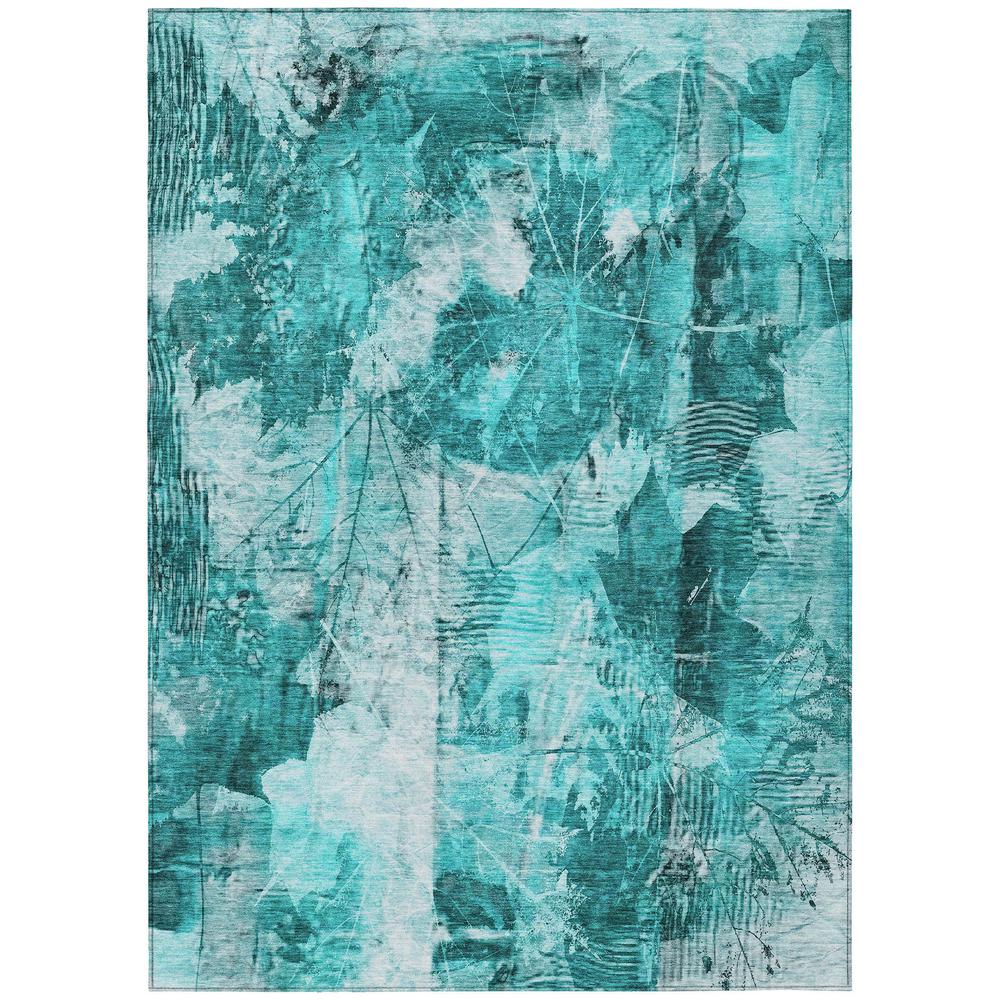 Chantille ACN560 Teal 2'6" x 3'10" Rug. Picture 1
