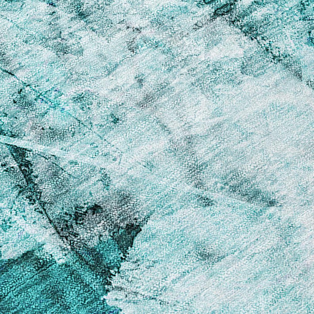 Chantille ACN560 Teal 1'8" x 2'6" Rug. Picture 5
