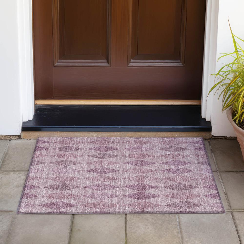 Chantille ACN561 Pink 1'8" x 2'6" Rug. Picture 7