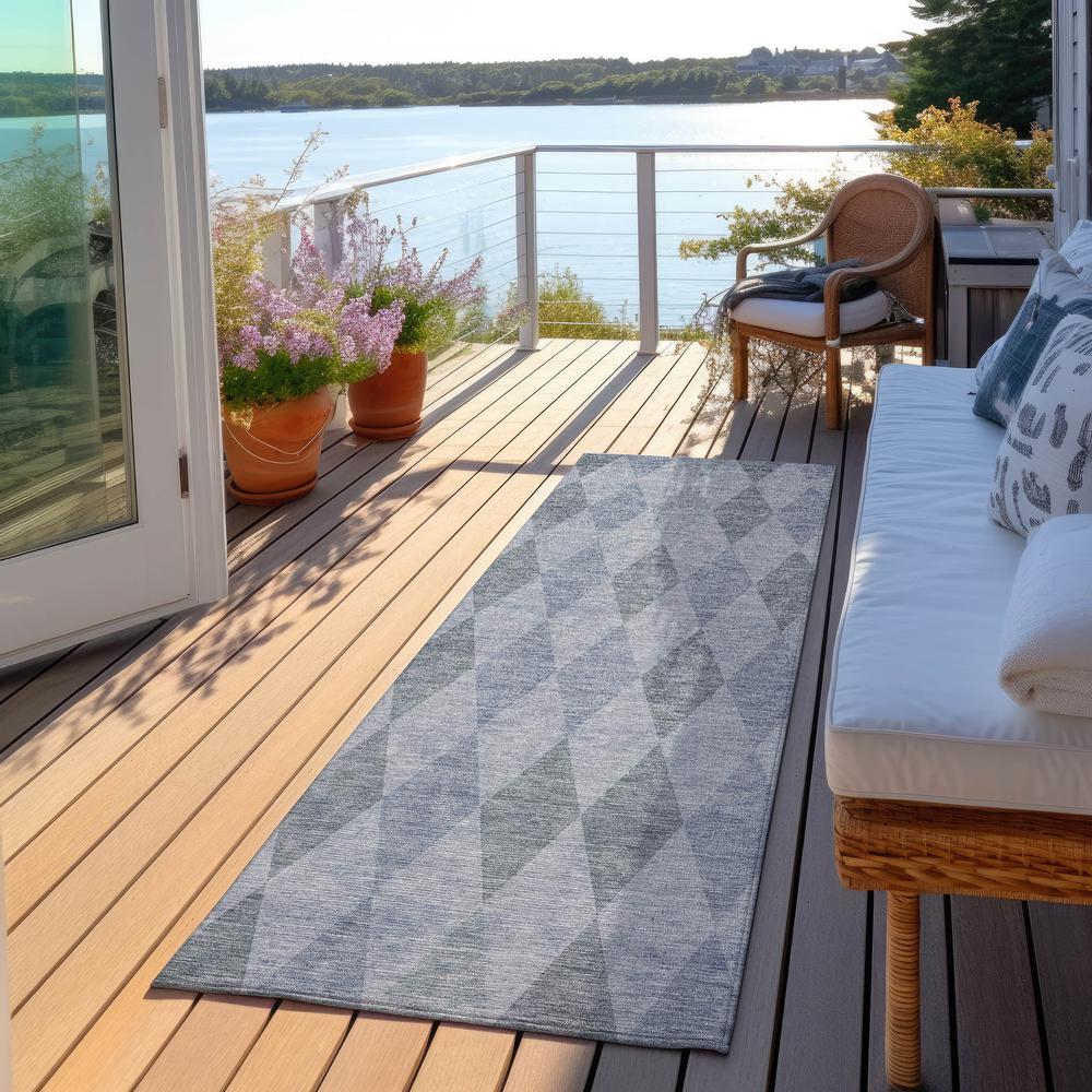 Chantille ACN561 Blue 2'3" x 7'6" Rug. Picture 7