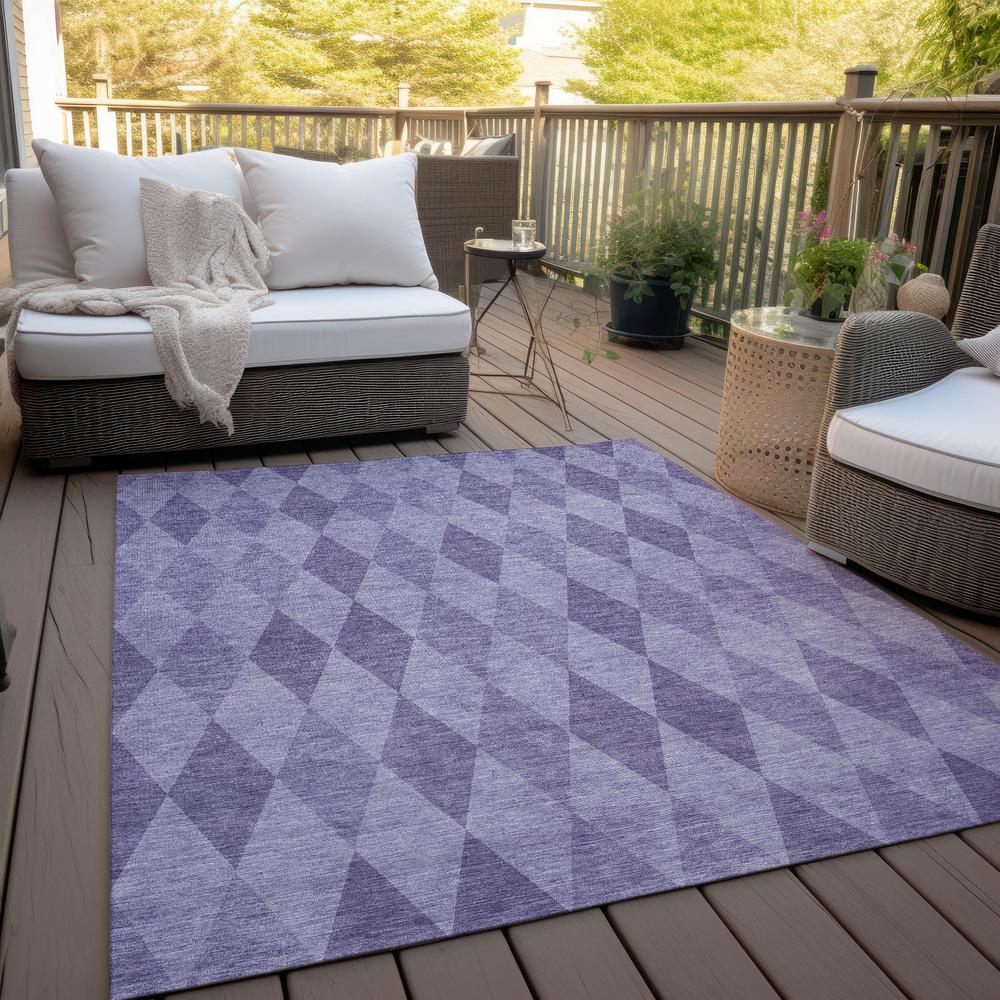 Chantille ACN561 Purple 2'6" x 3'10" Rug. Picture 8
