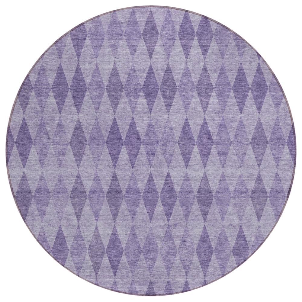 Chantille ACN561 Purple 8' x 8' Rug. Picture 1