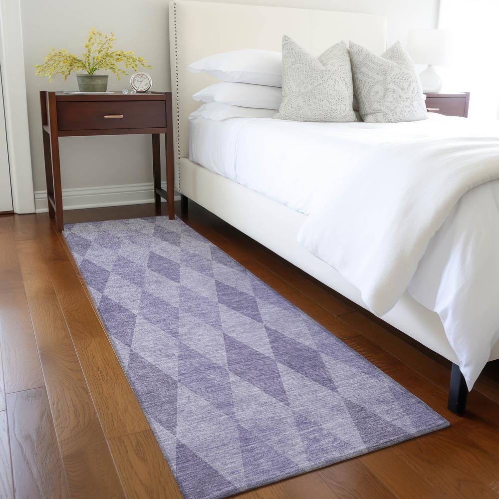 Chantille ACN561 Purple 2'3" x 7'6" Rug. Picture 7
