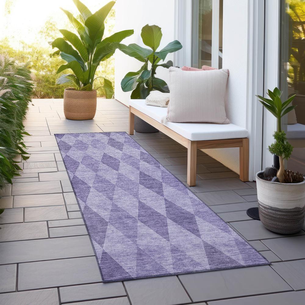 Chantille ACN561 Purple 2'3" x 7'6" Rug. Picture 8