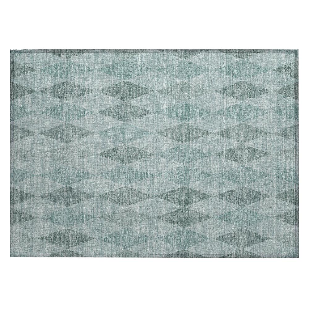 Chantille ACN561 Teal 1'8" x 2'6" Rug. Picture 1