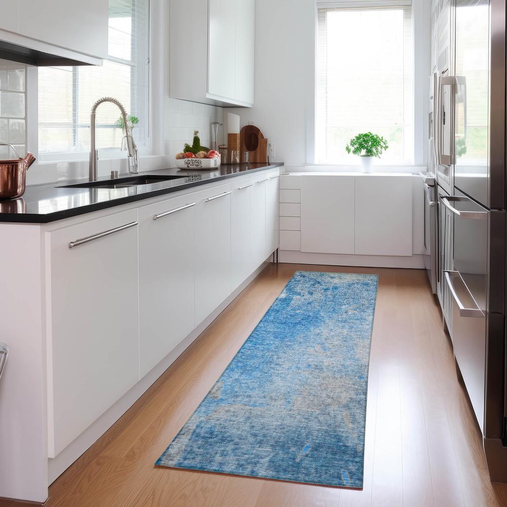 Chantille ACN562 Blue 2'3" x 7'6" Rug. Picture 6