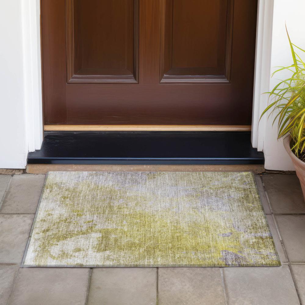 Chantille ACN562 Gold 1'8" x 2'6" Rug. Picture 7