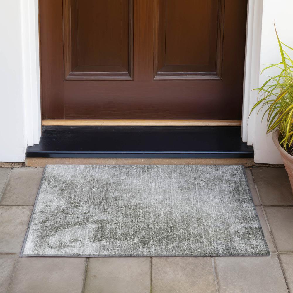 Chantille ACN562 Gray 1'8" x 2'6" Rug. Picture 7