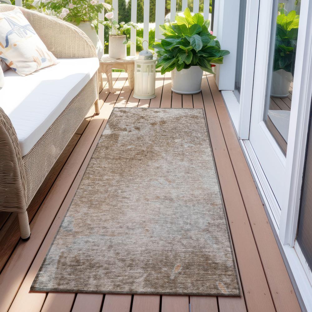 Chantille ACN562 Brown 2'3" x 7'6" Rug. Picture 7