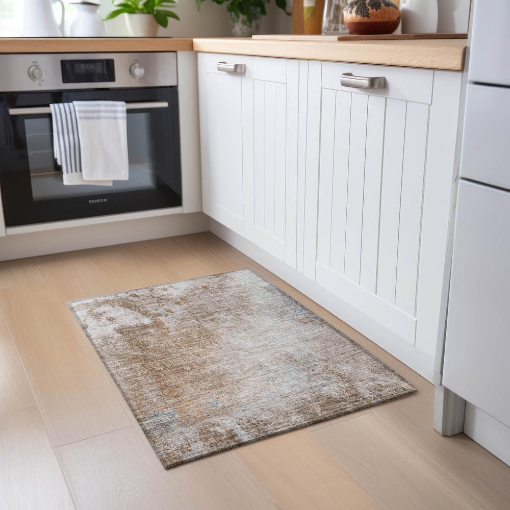Chantille ACN562 Brown 1'8" x 2'6" Rug. Picture 6