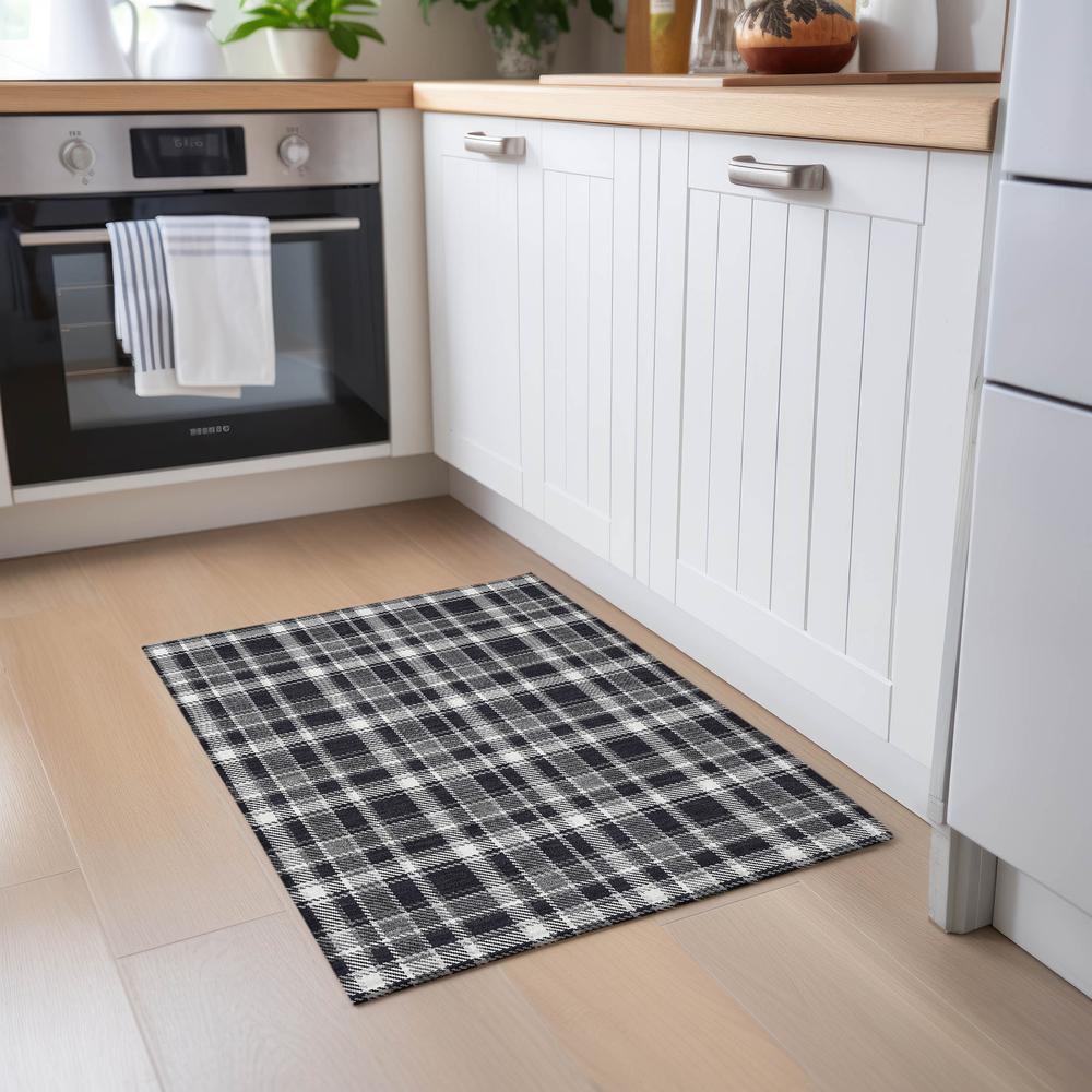 Chantille ACN563 Black 1'8" x 2'6" Rug. Picture 6
