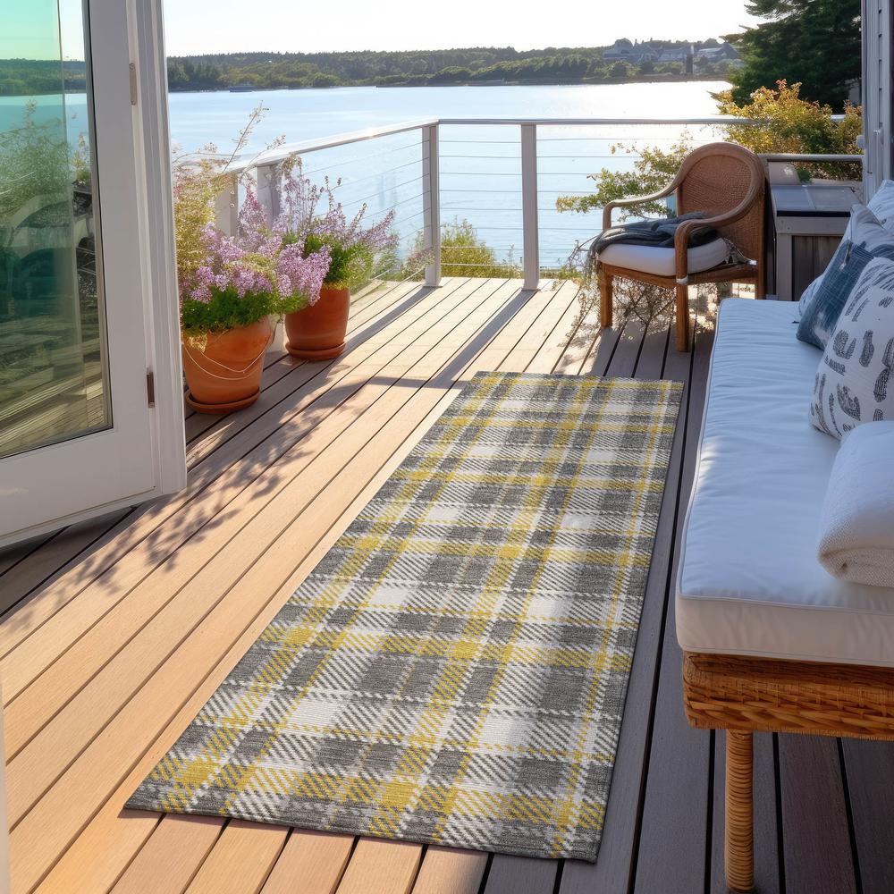 Chantille ACN563 Gray 2'3" x 7'6" Rug. Picture 7