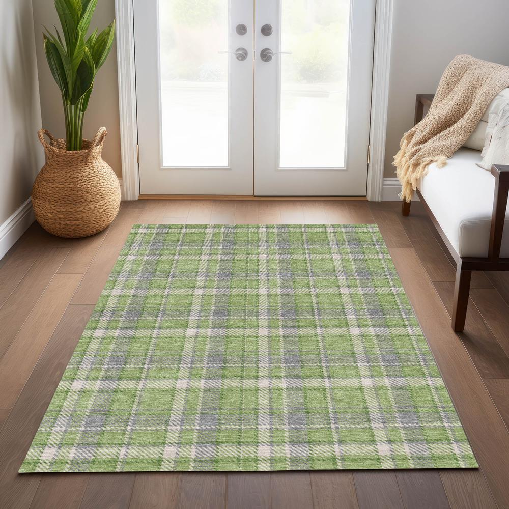 Chantille ACN563 Green 2'6" x 3'10" Rug. Picture 7