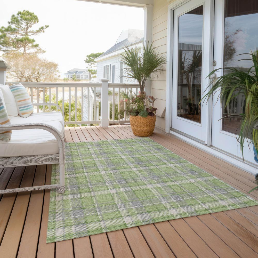 Chantille ACN563 Green 2'6" x 3'10" Rug. Picture 8
