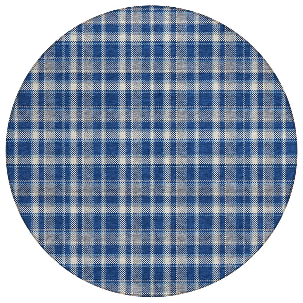 Chantille ACN563 Blue 8' x 8' Rug. Picture 1