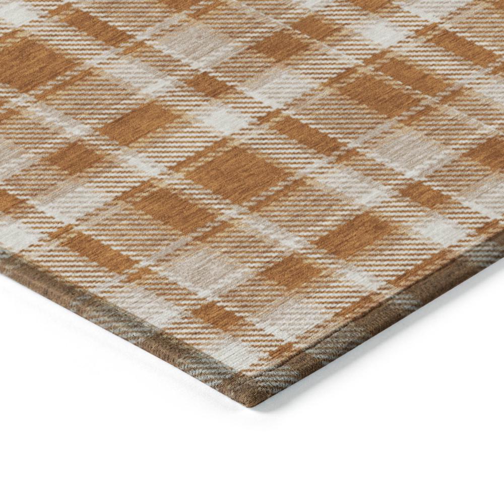 Chantille ACN563 Orange 1'8" x 2'6" Rug. Picture 3