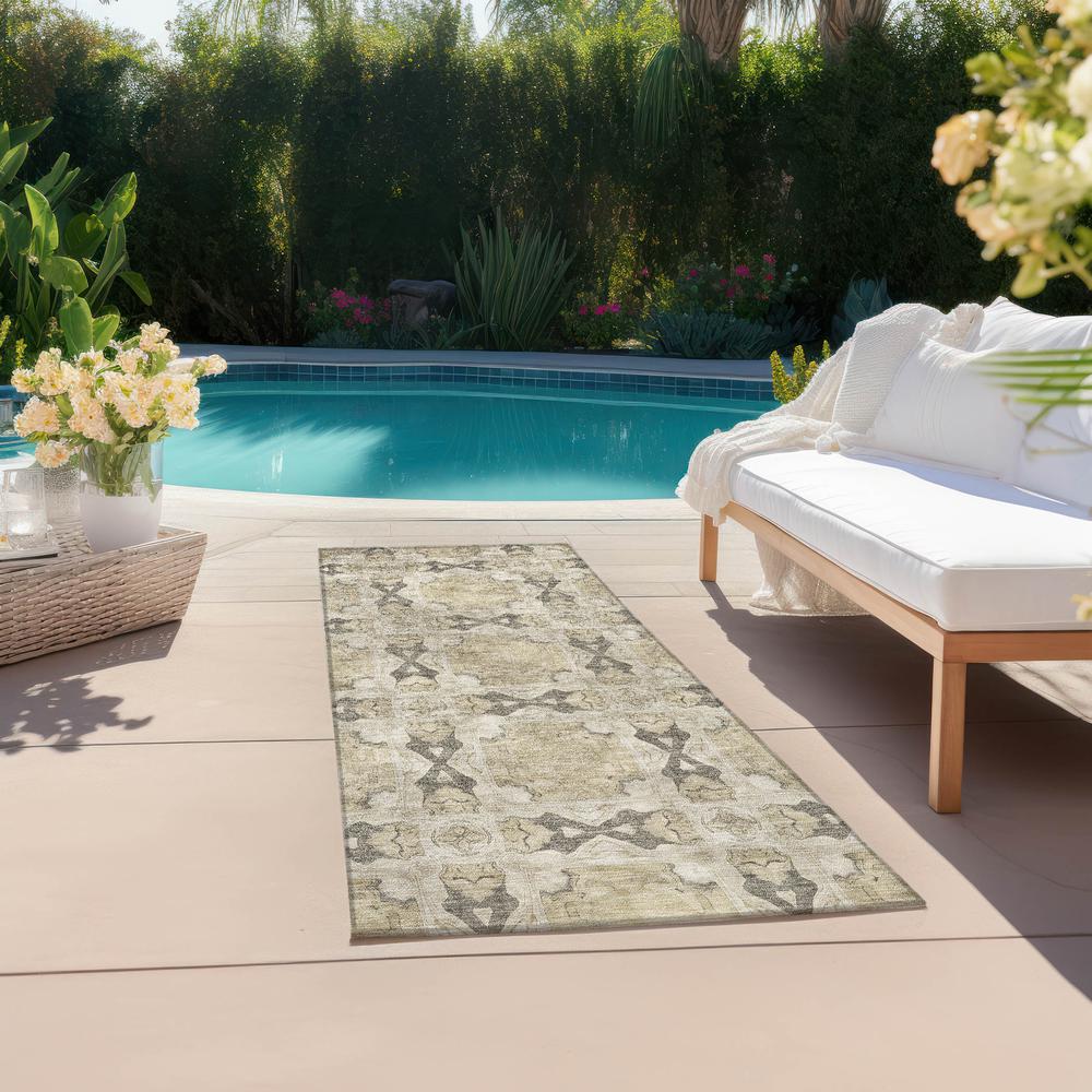 Chantille ACN564 Brown 2'3" x 7'6" Rug. Picture 7