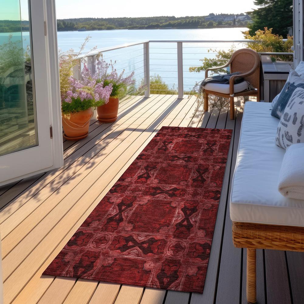Chantille ACN564 Red 2'3" x 7'6" Rug. Picture 7