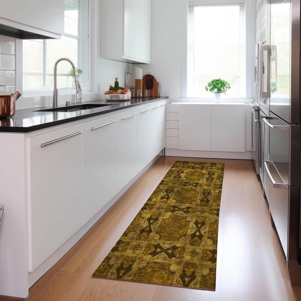 Chantille ACN564 Brown 2'3" x 7'6" Rug. Picture 7