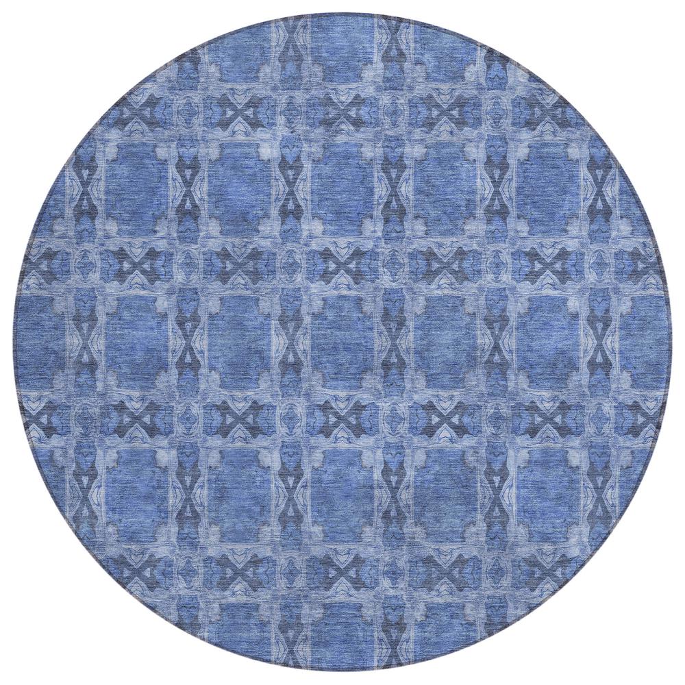 Chantille ACN564 Blue 8' x 8' Rug. Picture 1