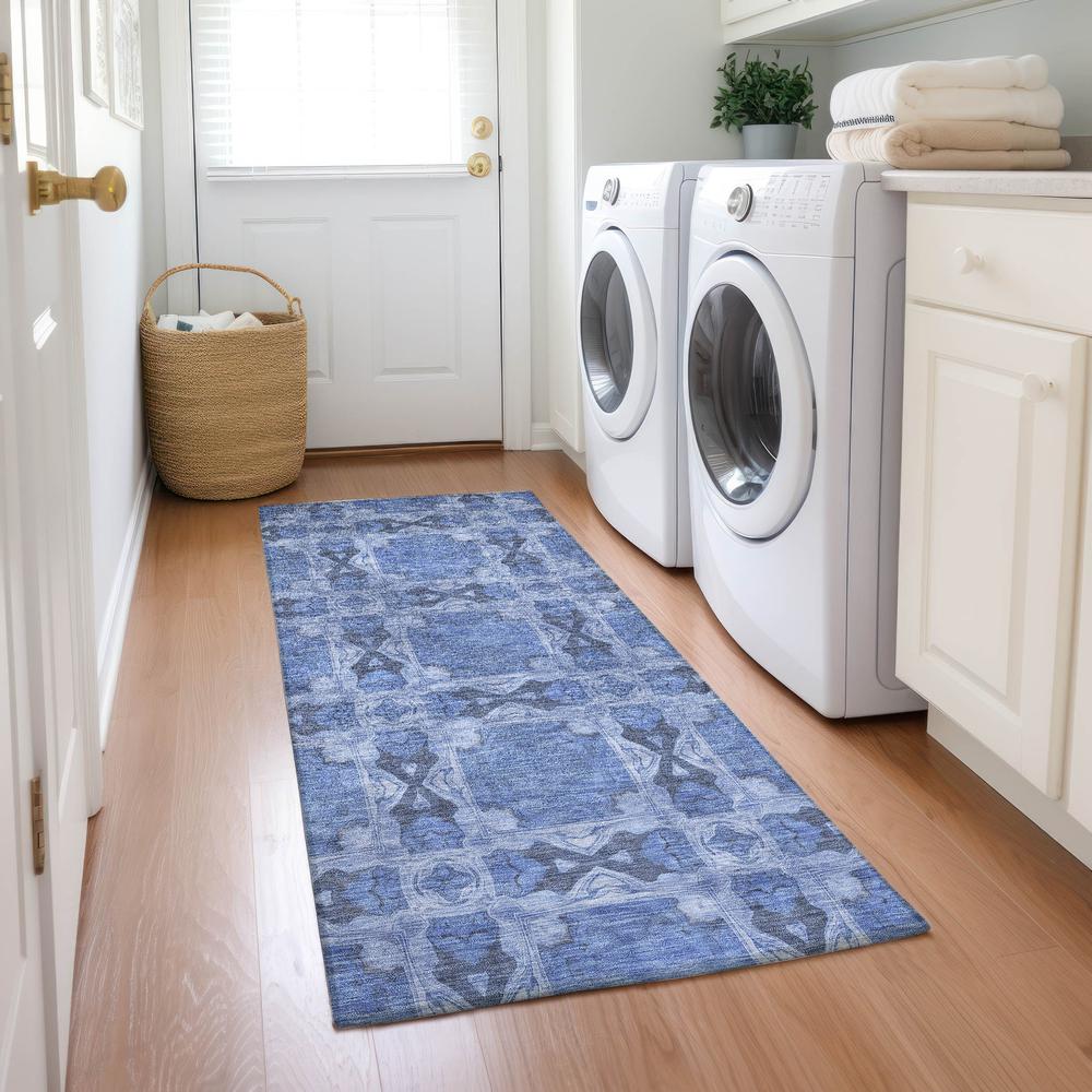 Chantille ACN564 Blue 2'3" x 7'6" Rug. Picture 6