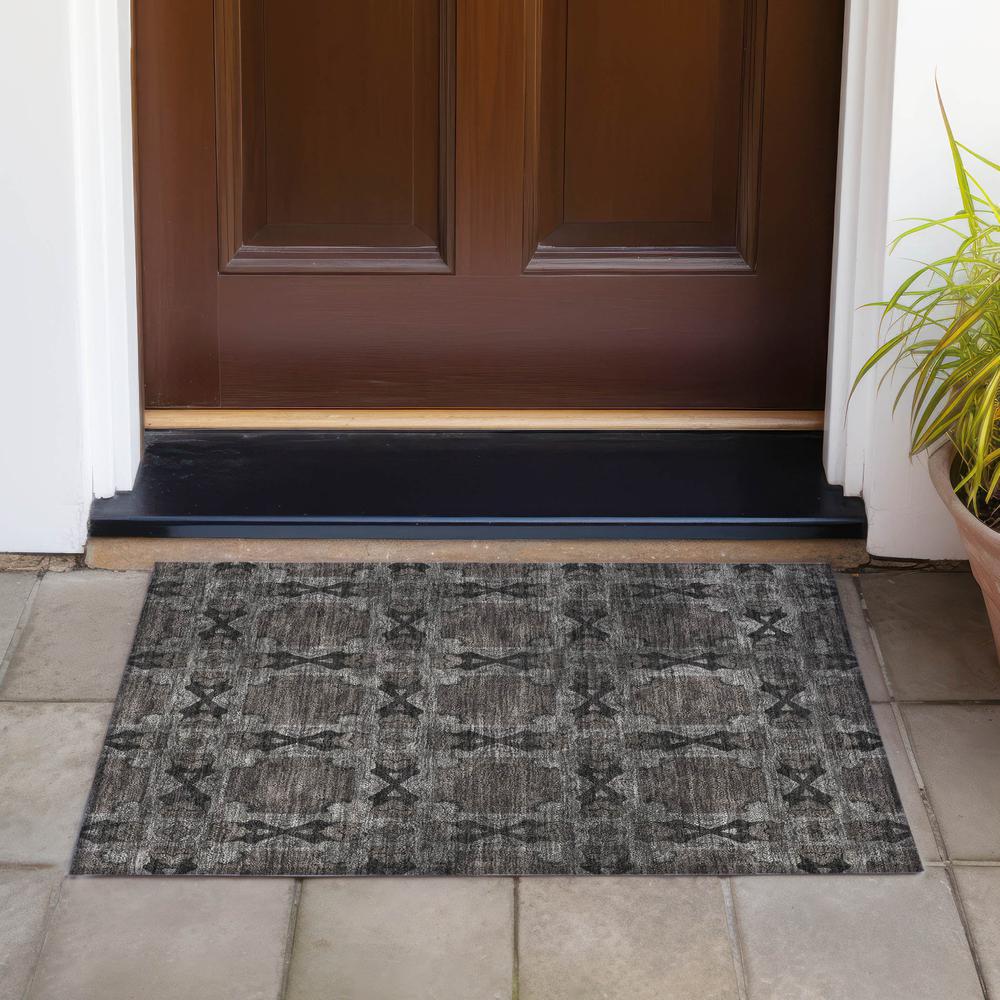 Chantille ACN564 Gray 1'8" x 2'6" Rug. Picture 7