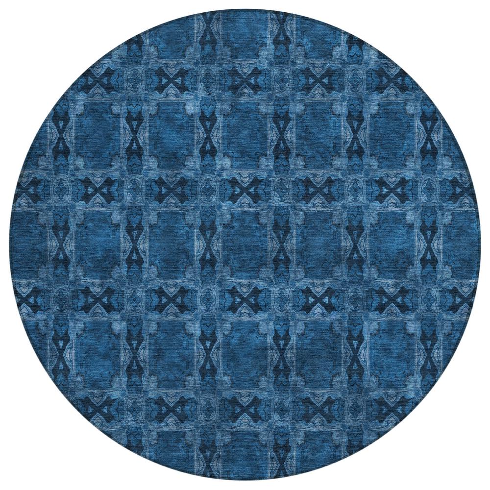 Chantille ACN564 Blue 8' x 8' Rug. Picture 1