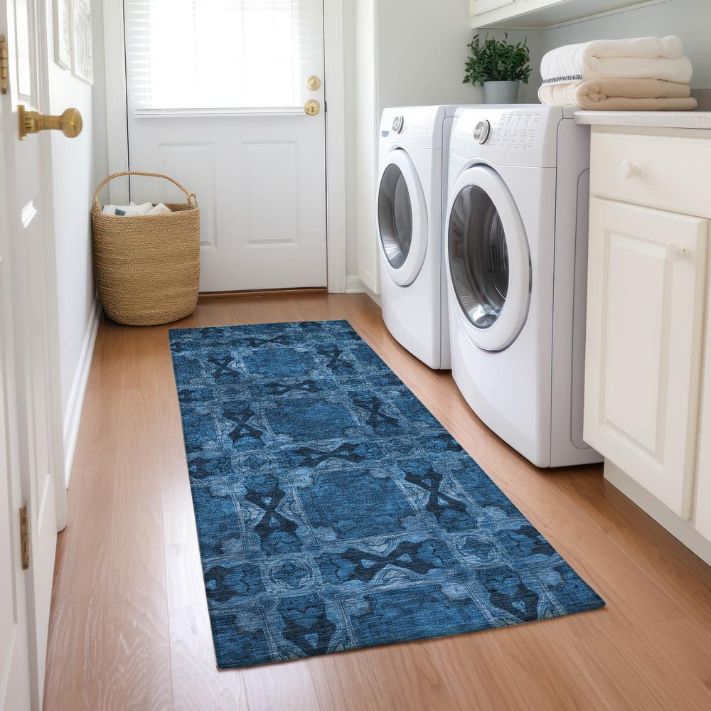 Chantille ACN564 Blue 2'3" x 7'6" Rug. Picture 6