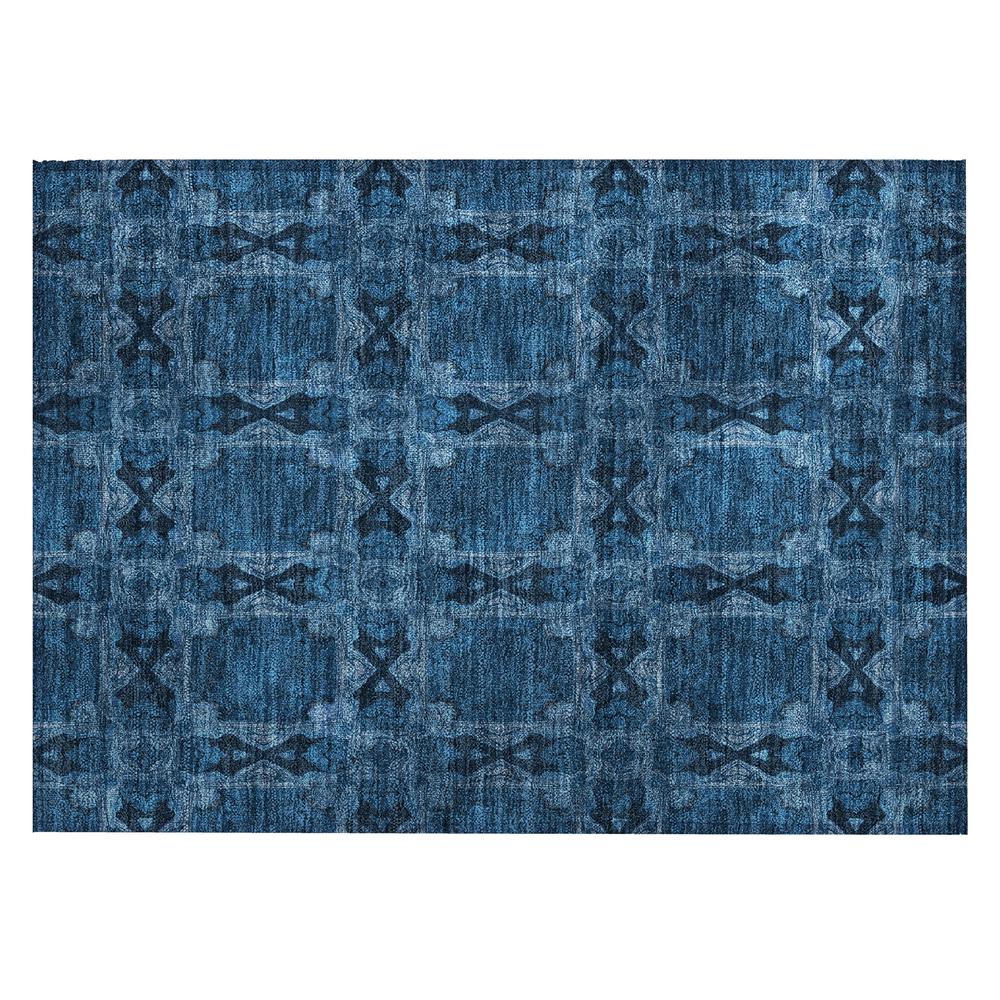 Chantille ACN564 Blue 1'8" x 2'6" Rug. Picture 1