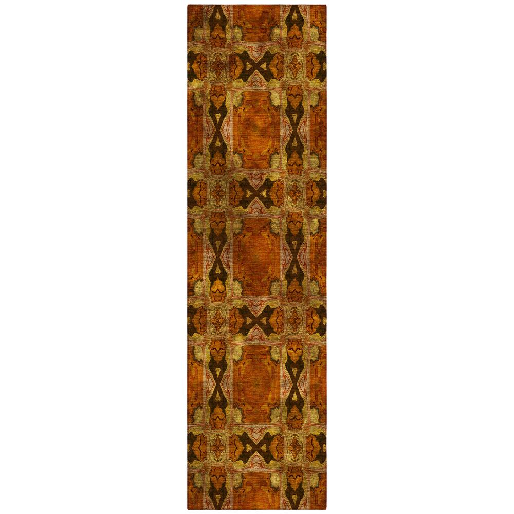 Chantille ACN564 Orange 2'3" x 7'6" Rug. Picture 1