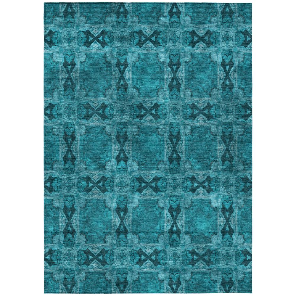 Chantille ACN564 Teal 2'6" x 3'10" Rug. Picture 1