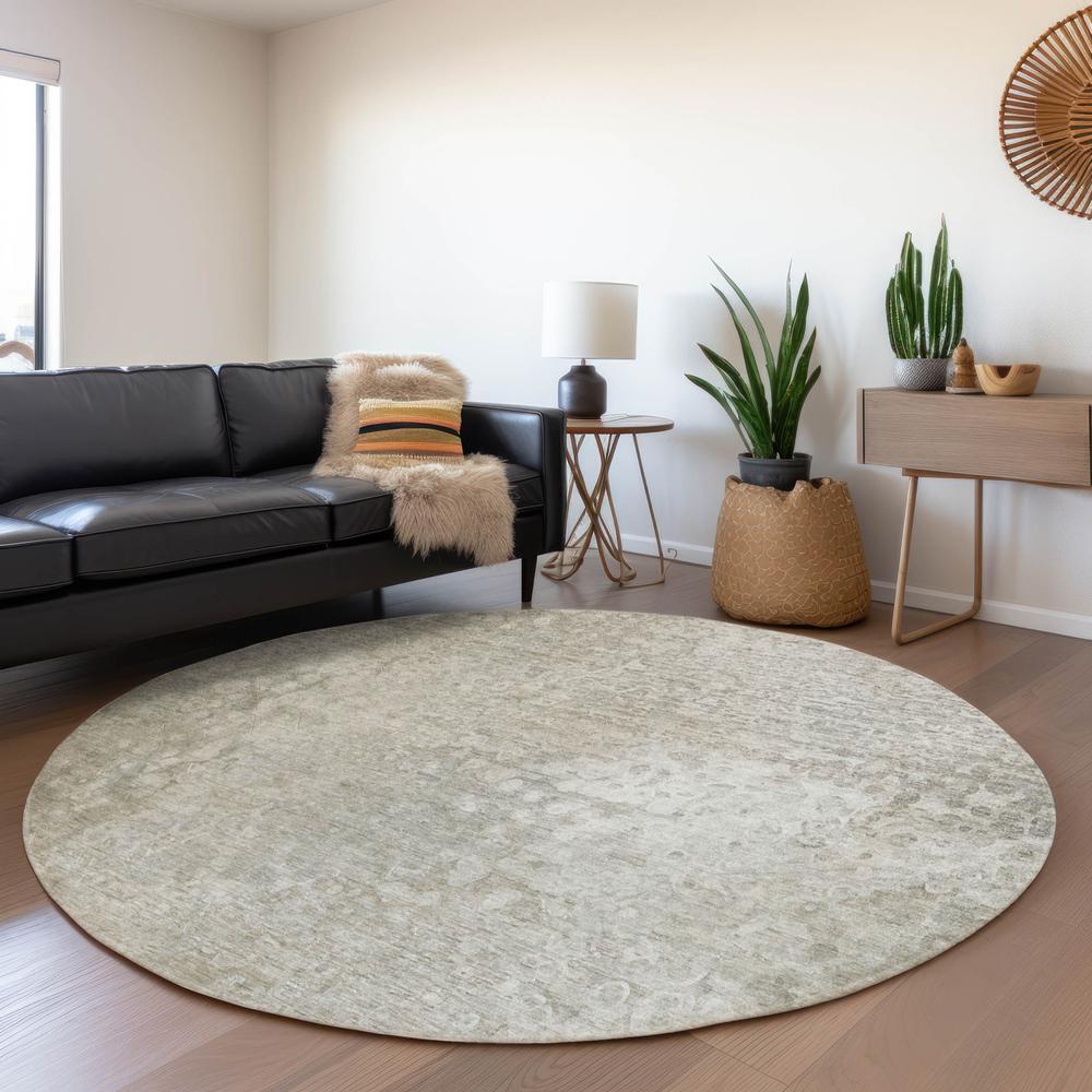 Chantille ACN565 Brown 8' x 8' Rug. Picture 6