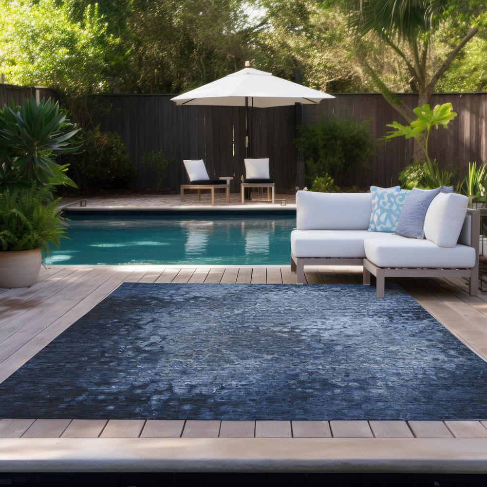Chantille ACN565 Blue 2'6" x 3'10" Rug. Picture 9