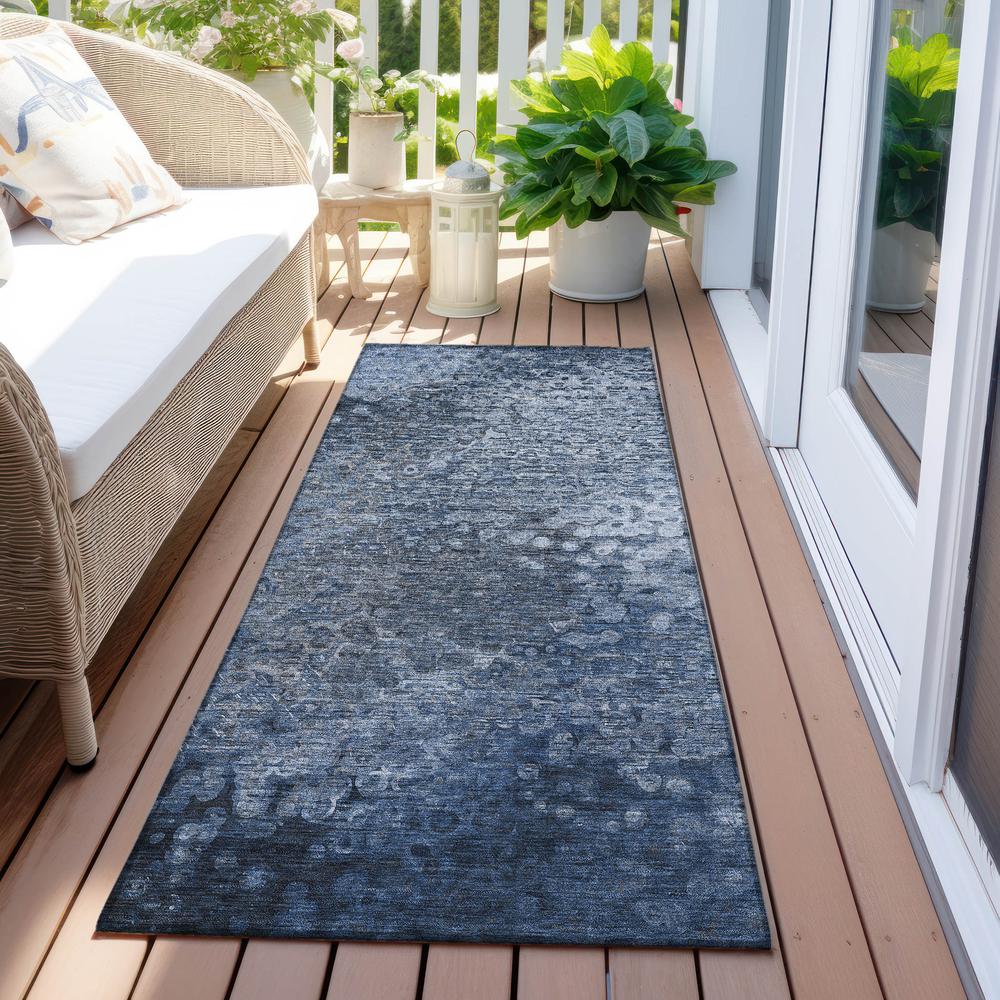 Chantille ACN565 Blue 2'3" x 7'6" Rug. Picture 7