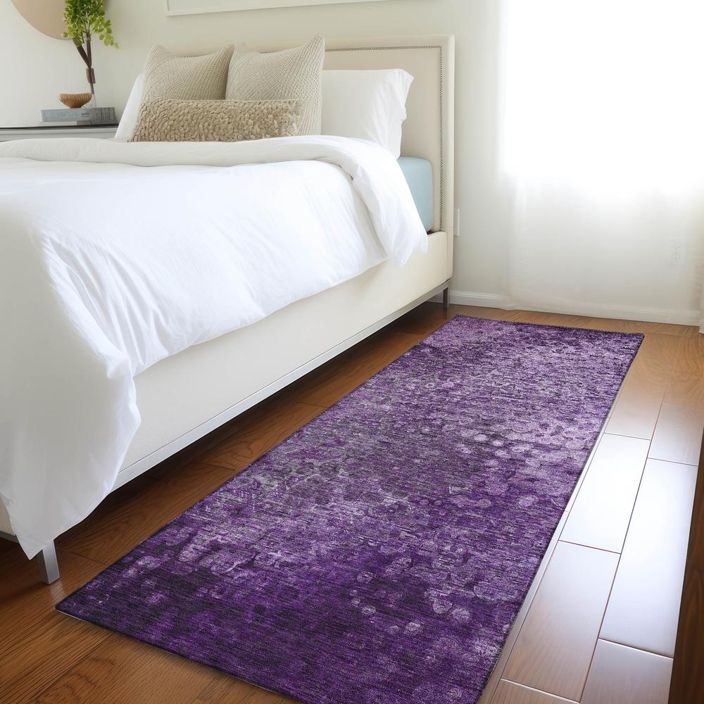 Chantille ACN565 Purple 2'3" x 7'6" Rug. Picture 6