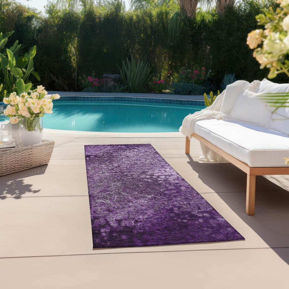Chantille ACN565 Purple 2'3" x 7'6" Rug. Picture 7