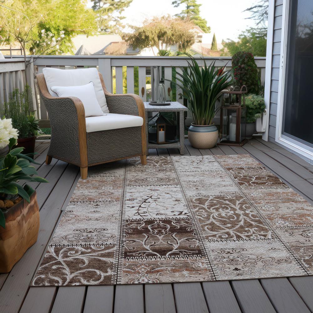 Chantille ACN566 Brown 2'6" x 3'10" Rug. Picture 9