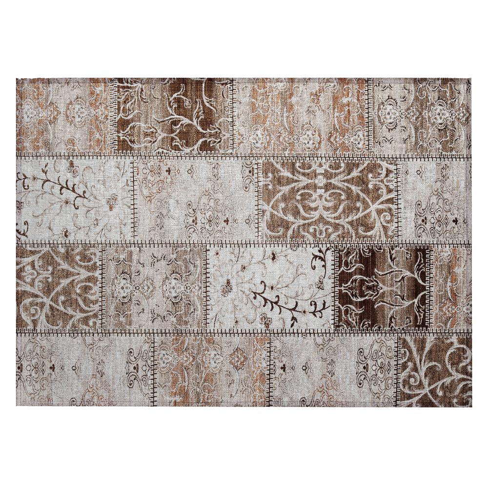 Chantille ACN566 Brown 1'8" x 2'6" Rug. Picture 1