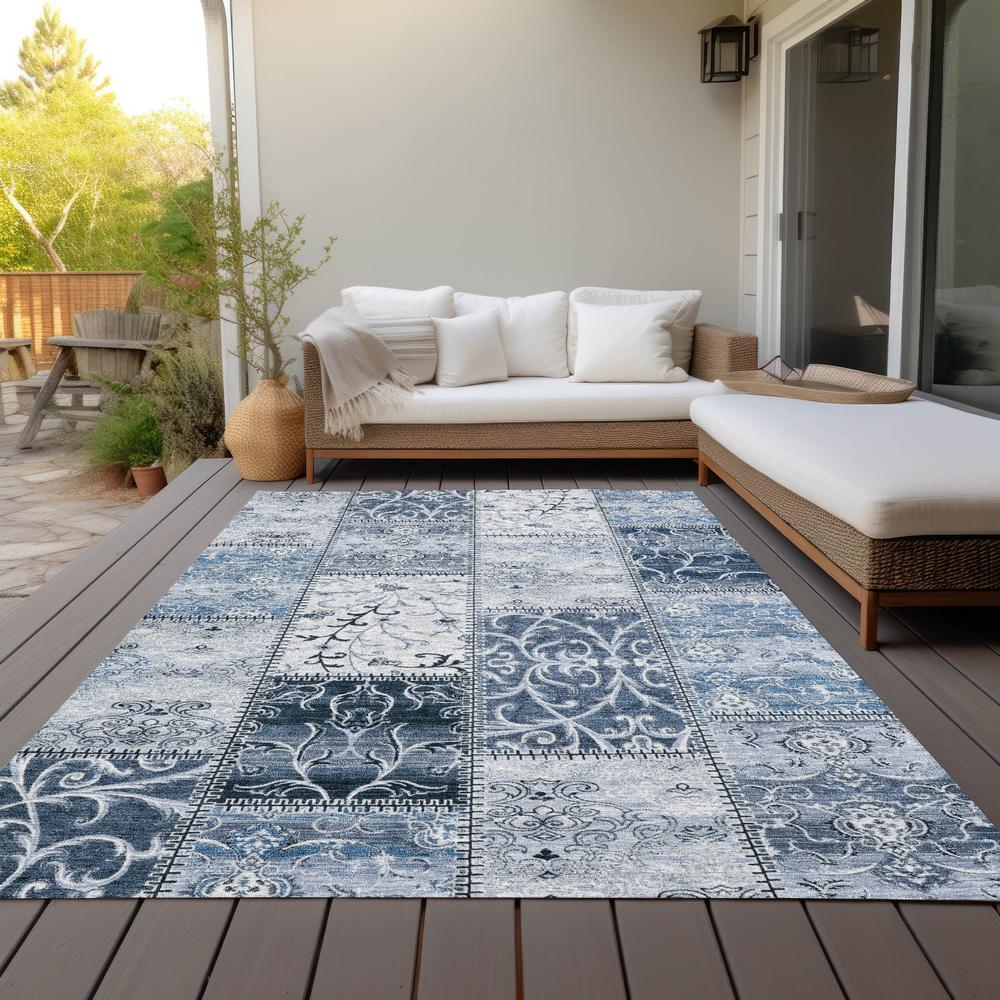 Chantille ACN566 Blue 2'6" x 3'10" Rug. Picture 9