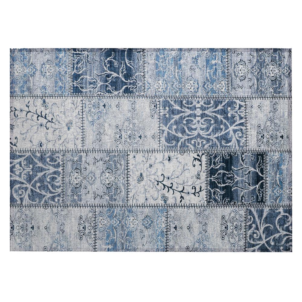 Chantille ACN566 Blue 1'8" x 2'6" Rug. Picture 1